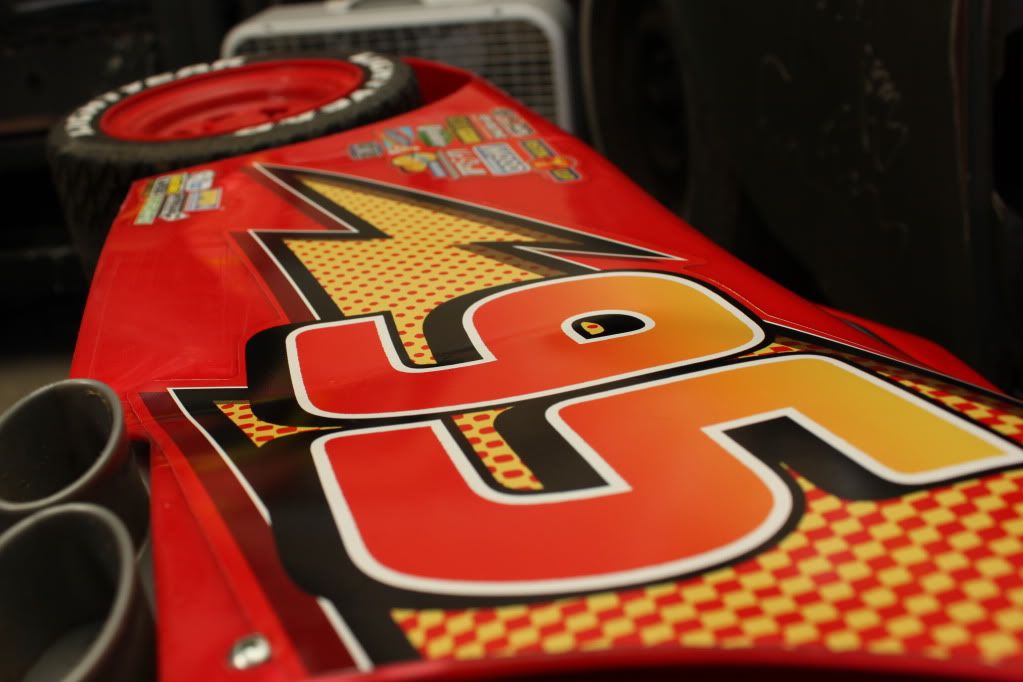 12v Lightning McQueen Decals?